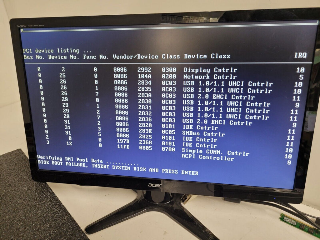 Advantech PCA-6194 Rev. A1 19A2619400 Industrial Single Board Computer SBC ISA C