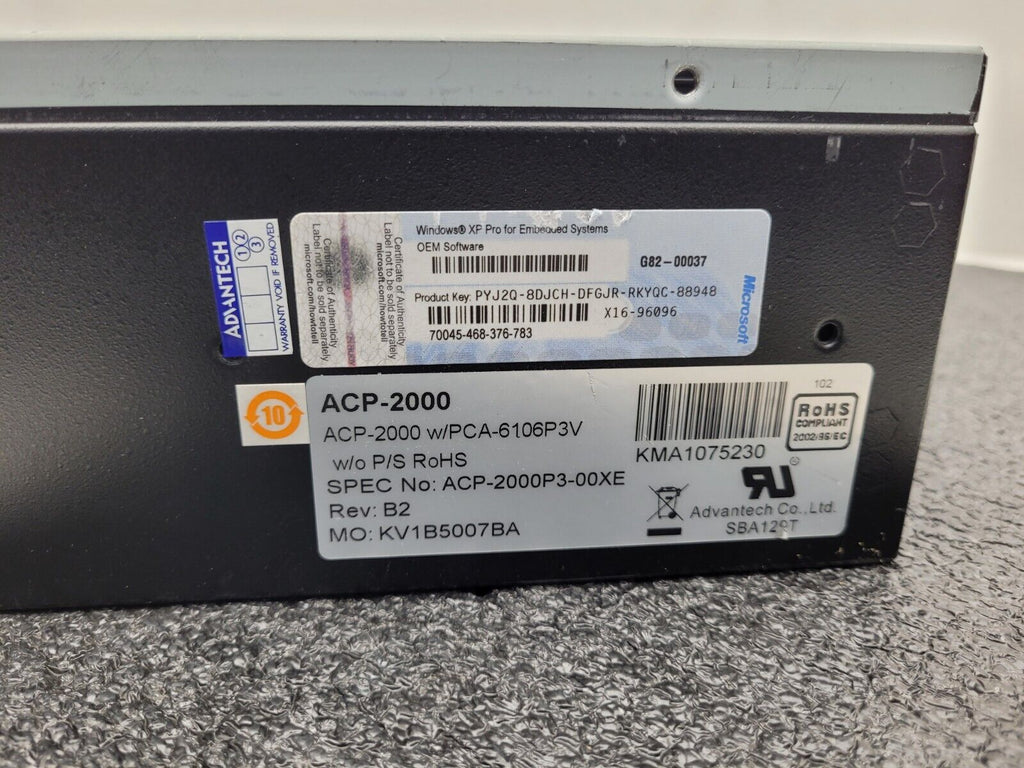 Advantech PCA-6194 Rev. A1 19A2619400 Industrial Single Board Computer SBC ISA C