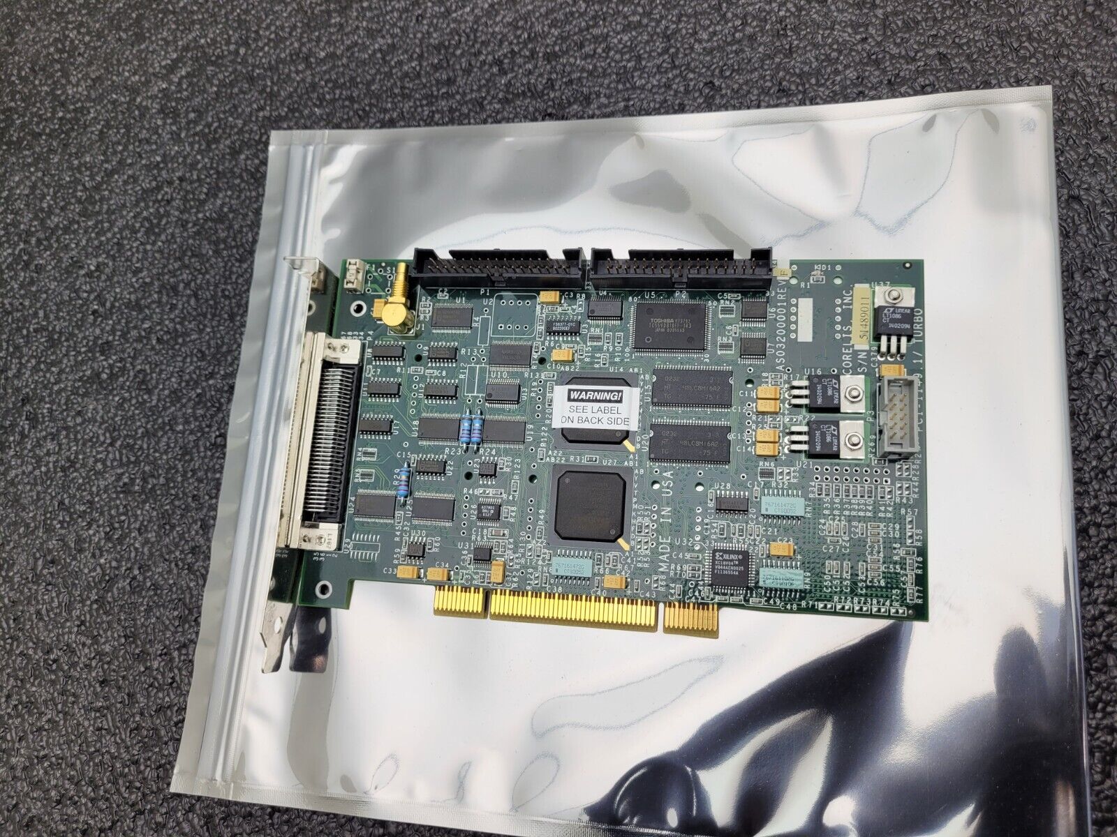 Corelis Inc PCI-1149.1 Turbo JTAG data acquisition card ISP