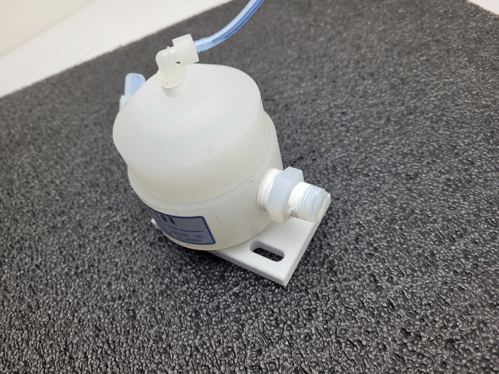 Plast-O-Matic X1108-PP Pneumatic Diaphragm Valve 1/2in Npt
