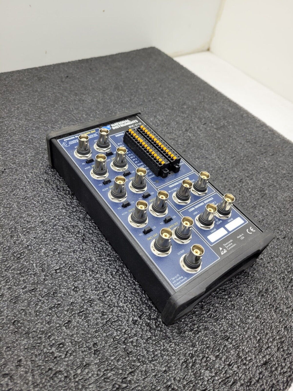National Instruments BNC-2110 Data Acquisition Breakout Box PN:185124D-01