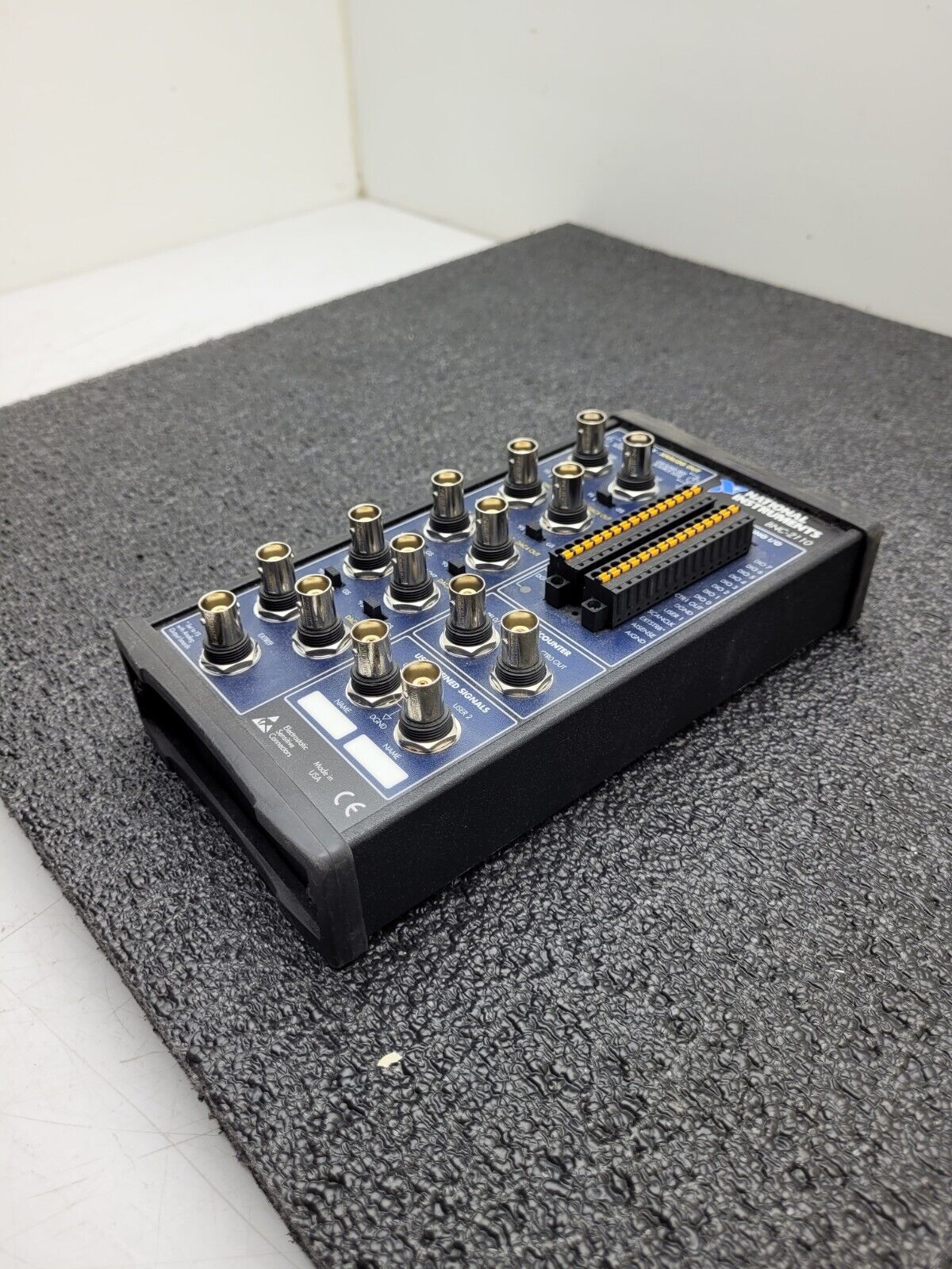 National Instruments BNC-2110 Data Acquisition Breakout Box PN:185124D-01