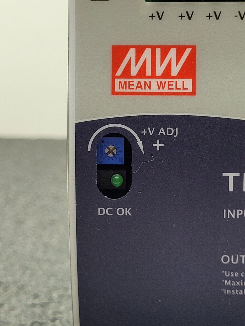 MEAN WELL TDR-960-48  Industrial Din Rail 3PH to 48VDC Power Supply 960W