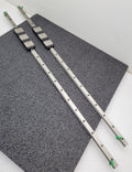 Lot of 2 Rails 6 blocks THK SRS15M OK135 Linear Bearing w/ 718 mm Rail