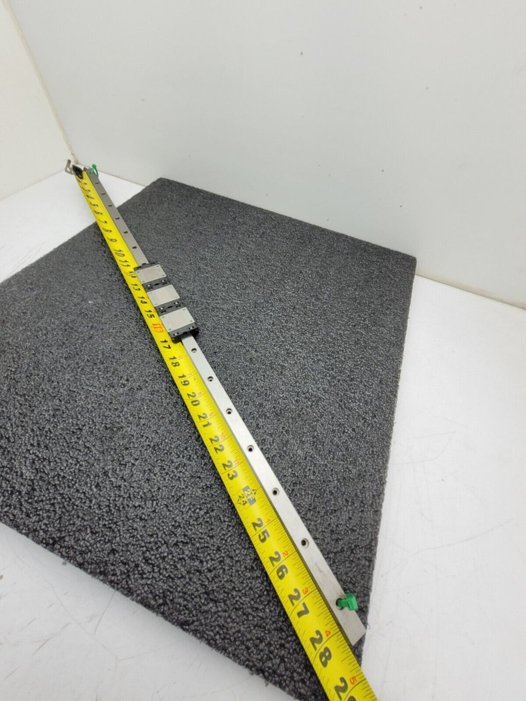 Lot of 2 Rails 6 blocks THK SRS15M OK135 Linear Bearing w/ 718 mm Rail