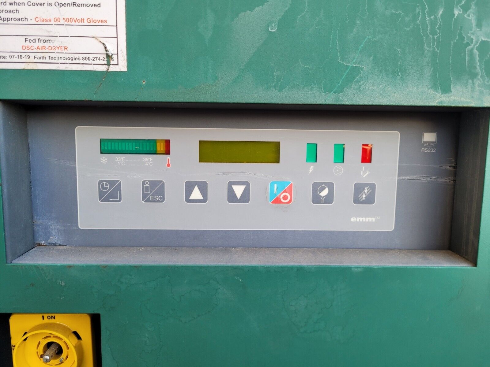 Champion Compressed Air Drier CRN1250A7C4N1DE 1250 SCFM 230PSI 460V 3PH 60Hz 12A