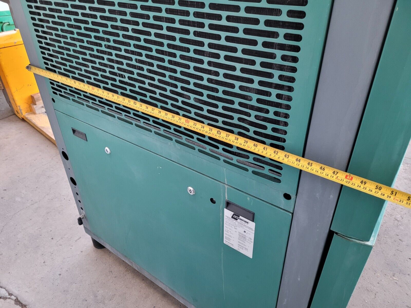 Champion Compressed Air Drier CRN1250A7C4N1DE 1250 SCFM 230PSI 460V 3PH 60Hz 12A