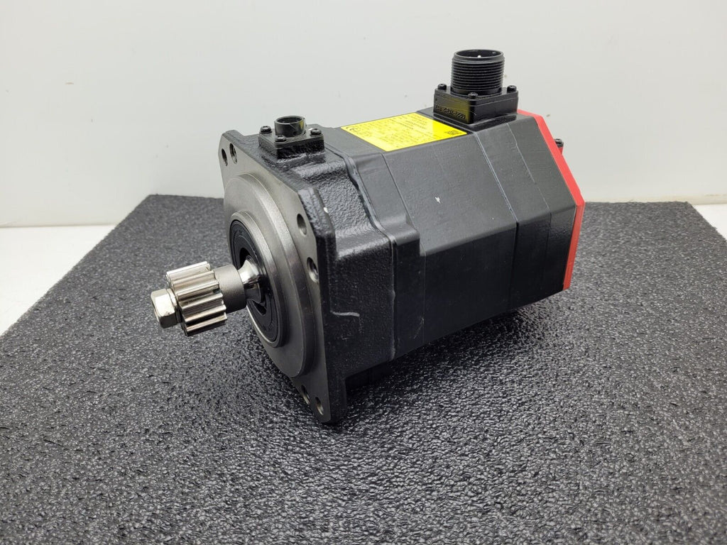 Fanuc A06B-0075-B303 AC Servo Motor 1.2kw 2000rpm Encoder A860-2020-T301 BiA128