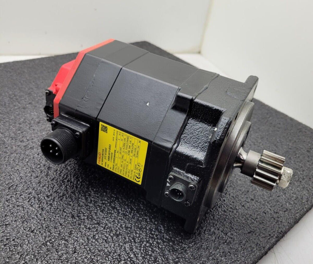 Fanuc A06B-0075-B303 AC Servo Motor 1.2kw 2000rpm Encoder A860-2020-T301 BiA128