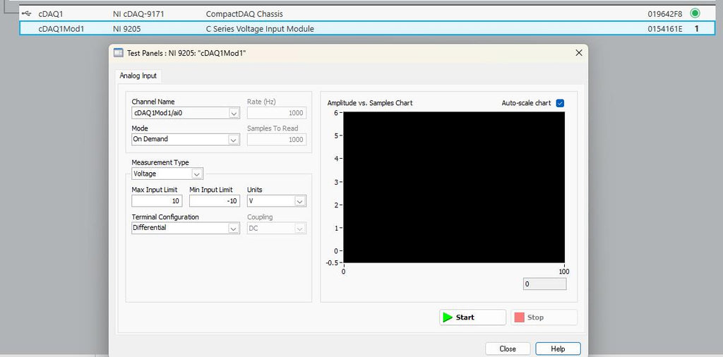 NI National Instruments NI 9205 cDAQ Analog Input Module 32 Channels 193299G-01