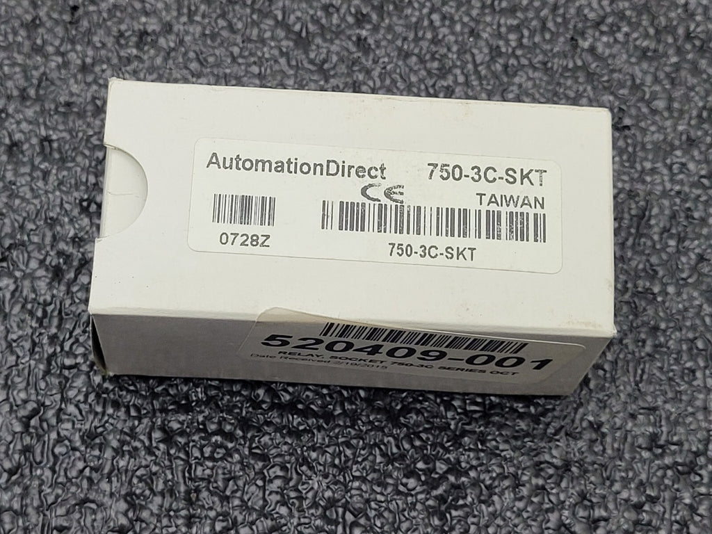 Lot of 20 + 3  Automation Direct 750-3C-SKT Relay Mount DIN Rail Base New