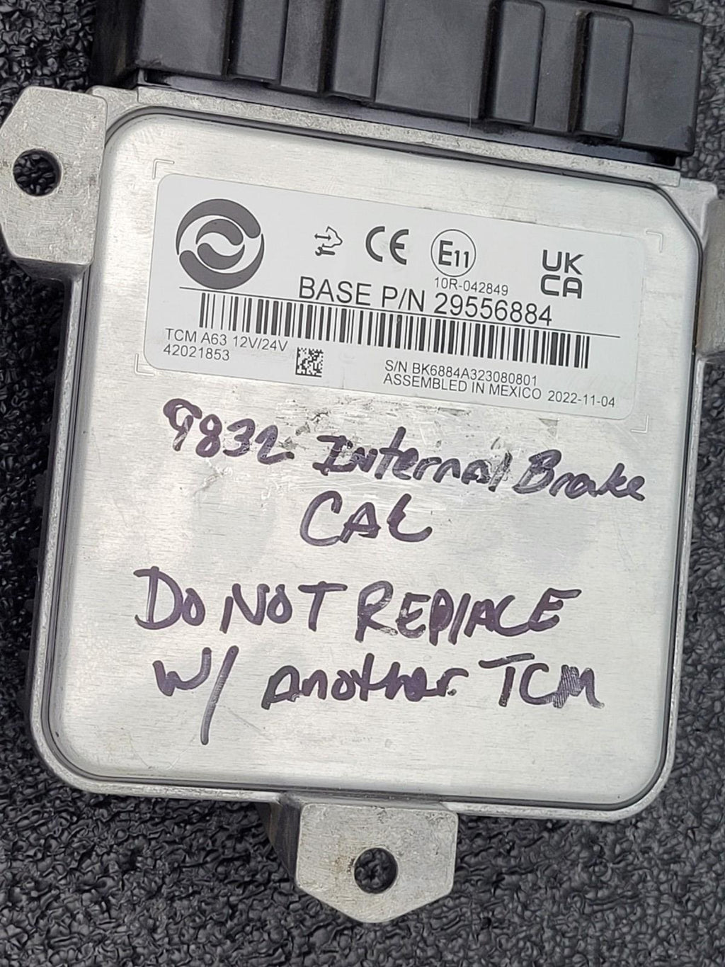 TCM Transmission Control Module A63 29556884 For Allison Working Pull 2022