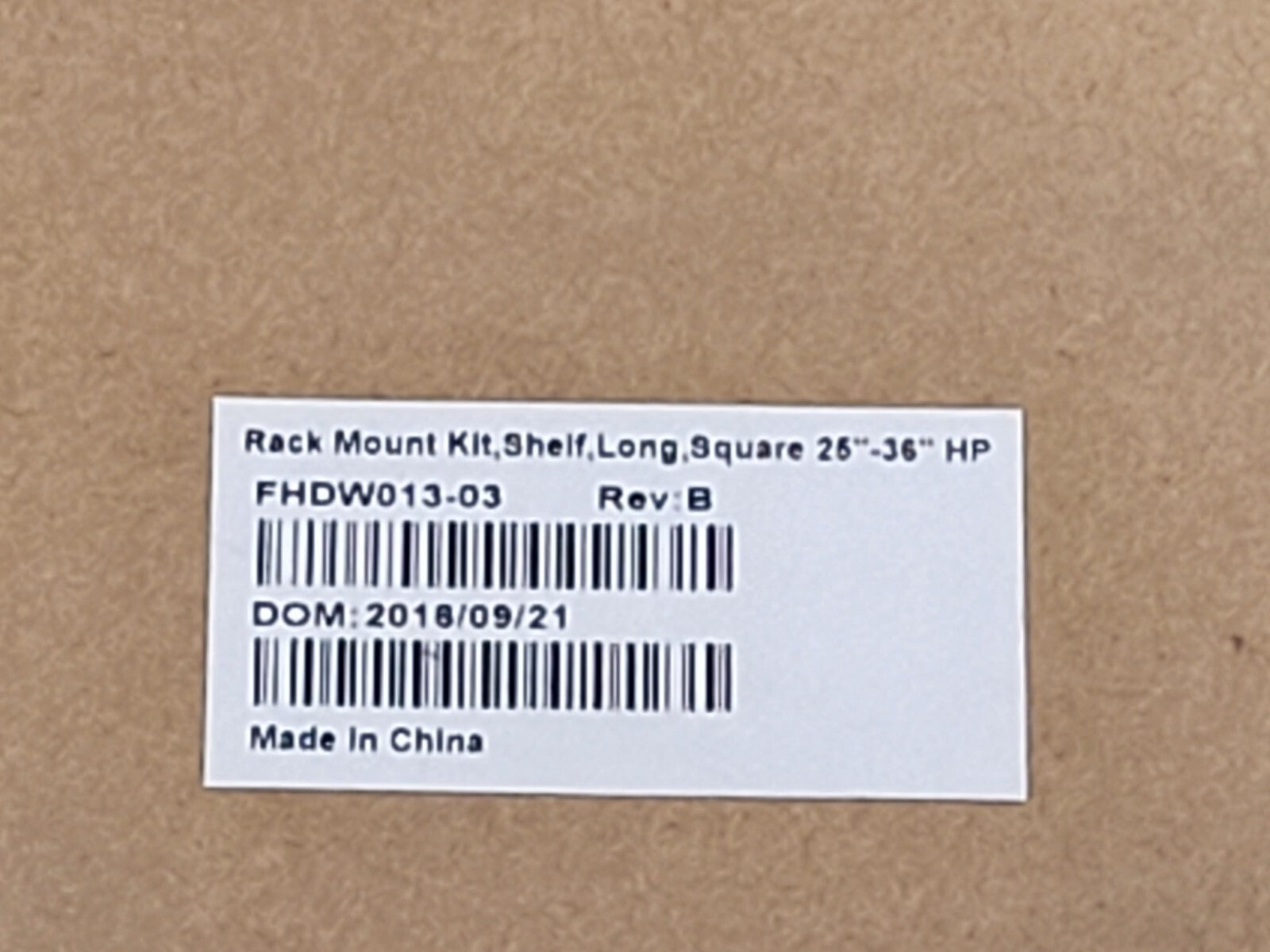 New HP FHDW013-03 StorageWorks MSA2000 Left & Right Rack Mount Rail Kit