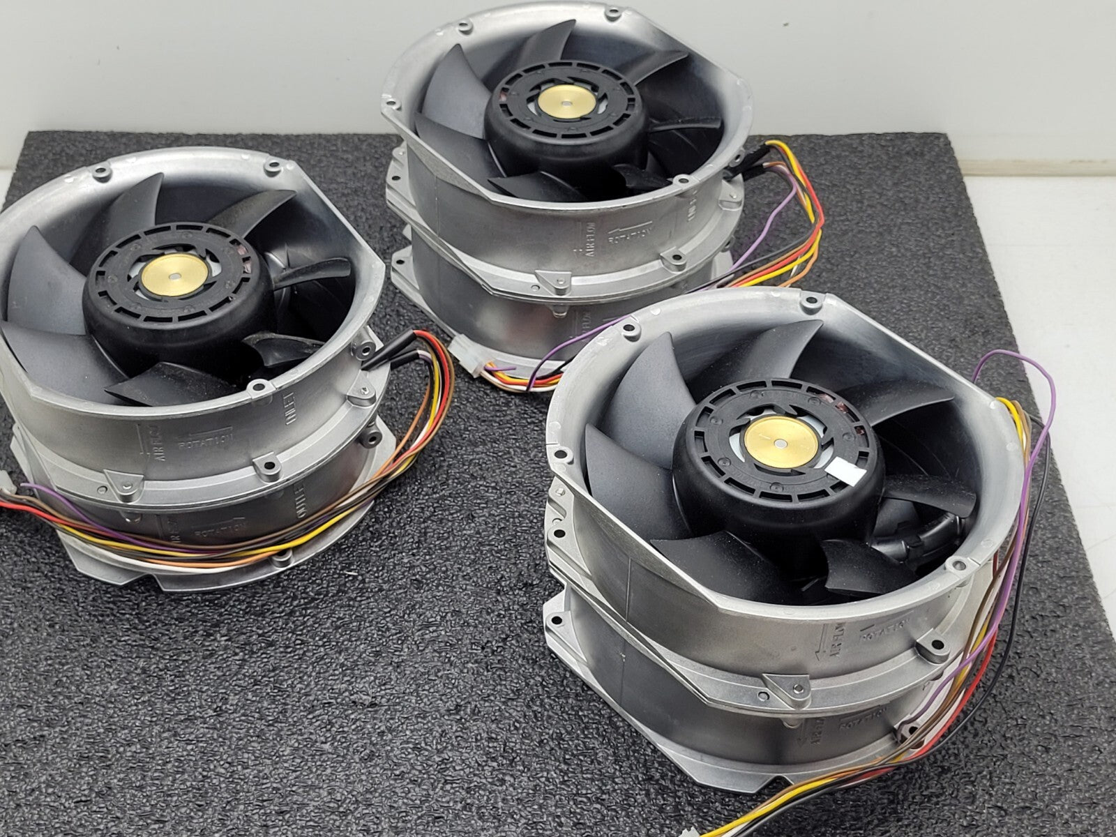Lot of 3 Axial Dual Fan Sanyo Denki San Ace  172 9CR57489G001 Series 48 VDC 5.5A