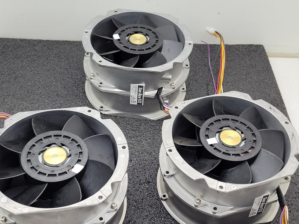 Lot of 3 Axial Dual Fan Sanyo Denki San Ace  172 9CR57489G001 Series 48 VDC 5.5A