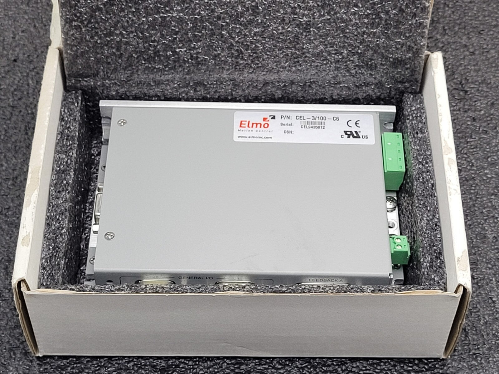 Elmo Motion Controls  CEL-3/100-C6 Servo Motor Drive