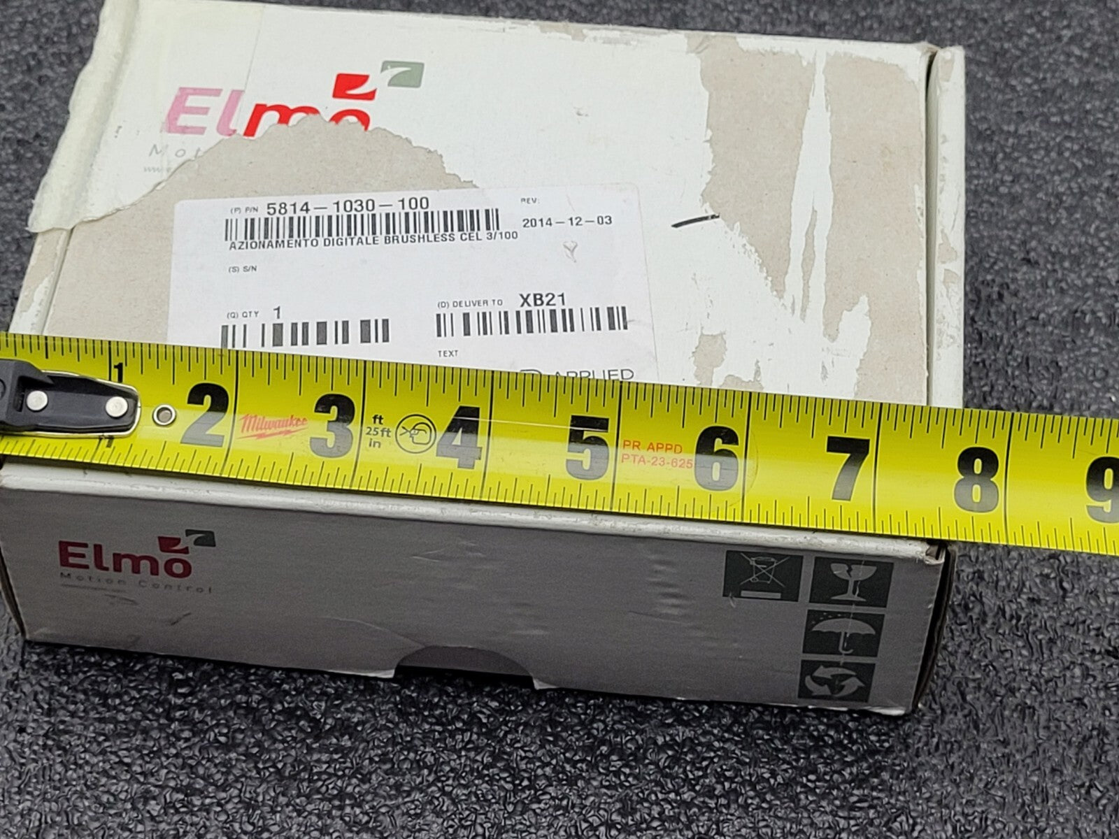 Elmo Motion Controls  CEL-3/100-C6 Servo Motor Drive