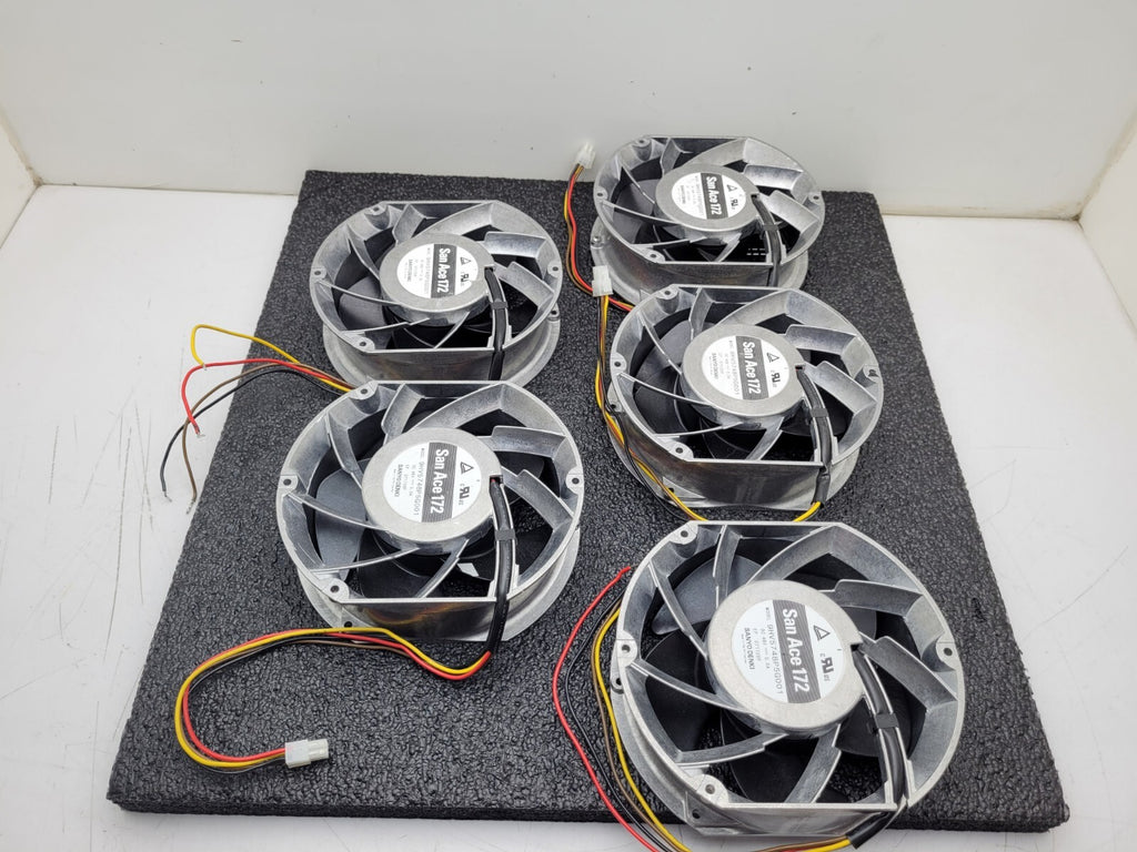 Lot of 5 Axial Dual Fan Sanyo Denki San Ace  172 9HV5748P5G001 Series 48VDC 5A