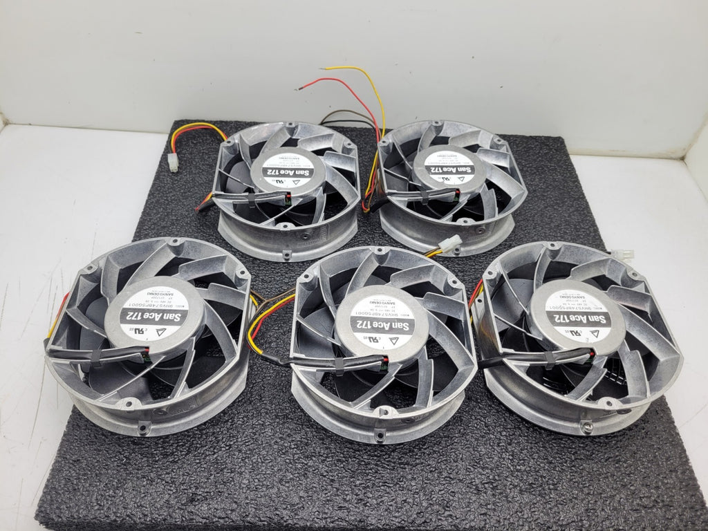 Lot of 5 Axial Dual Fan Sanyo Denki San Ace  172 9HV5748P5G001 Series 48VDC 5A
