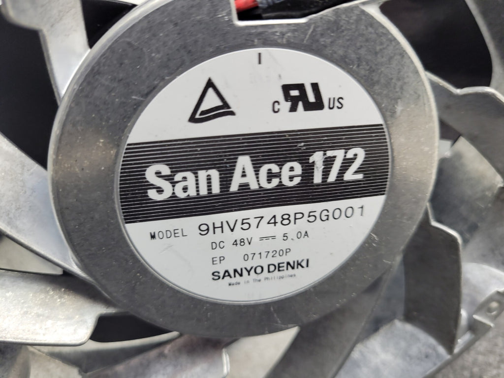 Lot of 5 Axial Dual Fan Sanyo Denki San Ace  172 9HV5748P5G001 Series 48VDC 5A