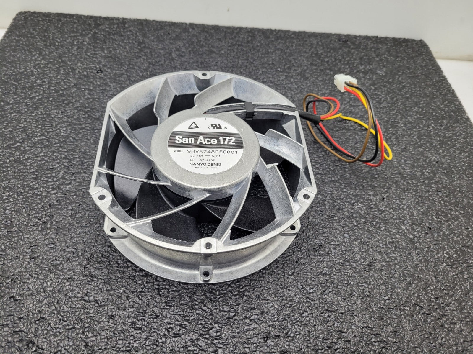 Lot of 5 Axial Dual Fan Sanyo Denki San Ace  172 9HV5748P5G001 Series 48VDC 5A