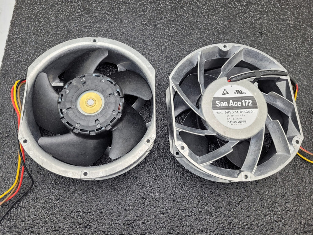 Lot of 5 Axial Dual Fan Sanyo Denki San Ace  172 9HV5748P5G001 Series 48VDC 5A