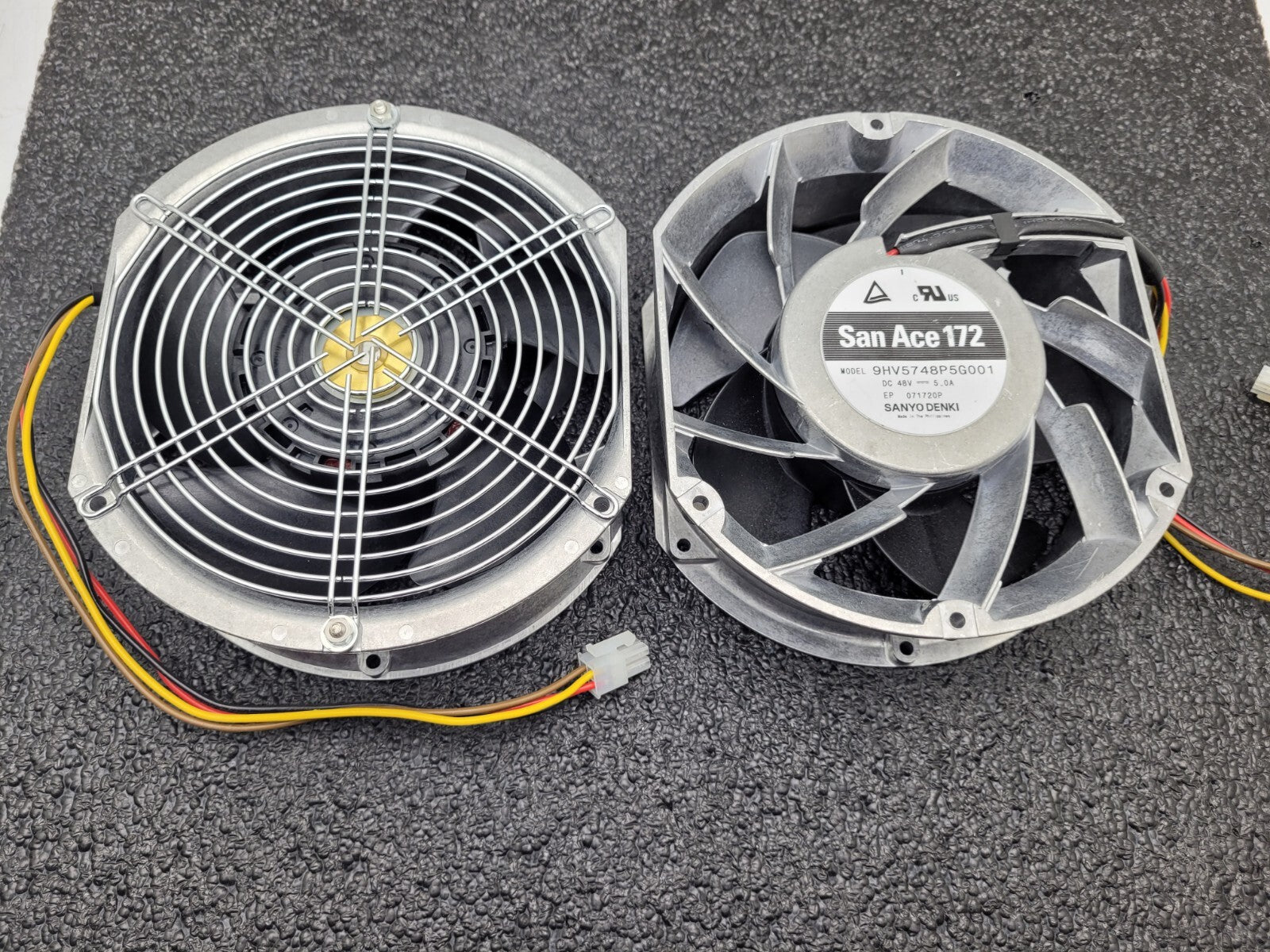 Lot of 5 Axial Dual Fan Sanyo Denki San Ace  172 9HV5748P5G001 Series 48VDC 5A