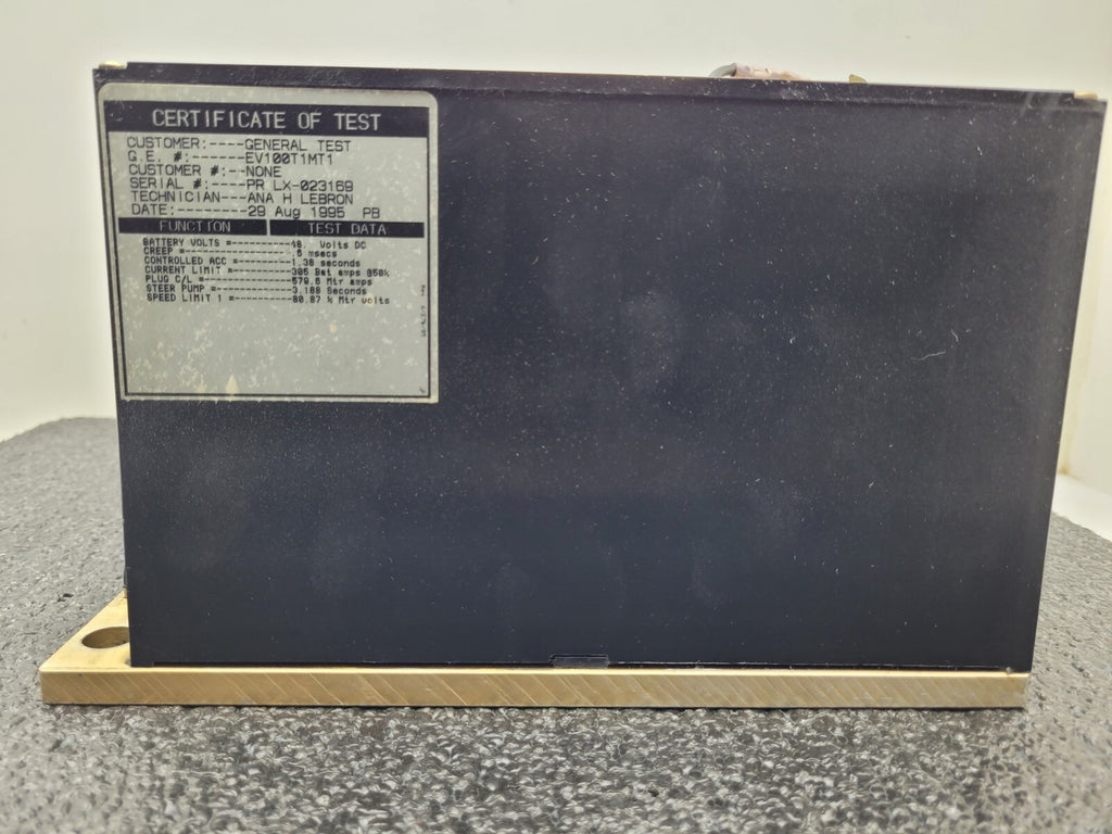 Forklift GE EV100 SCR Control Panel