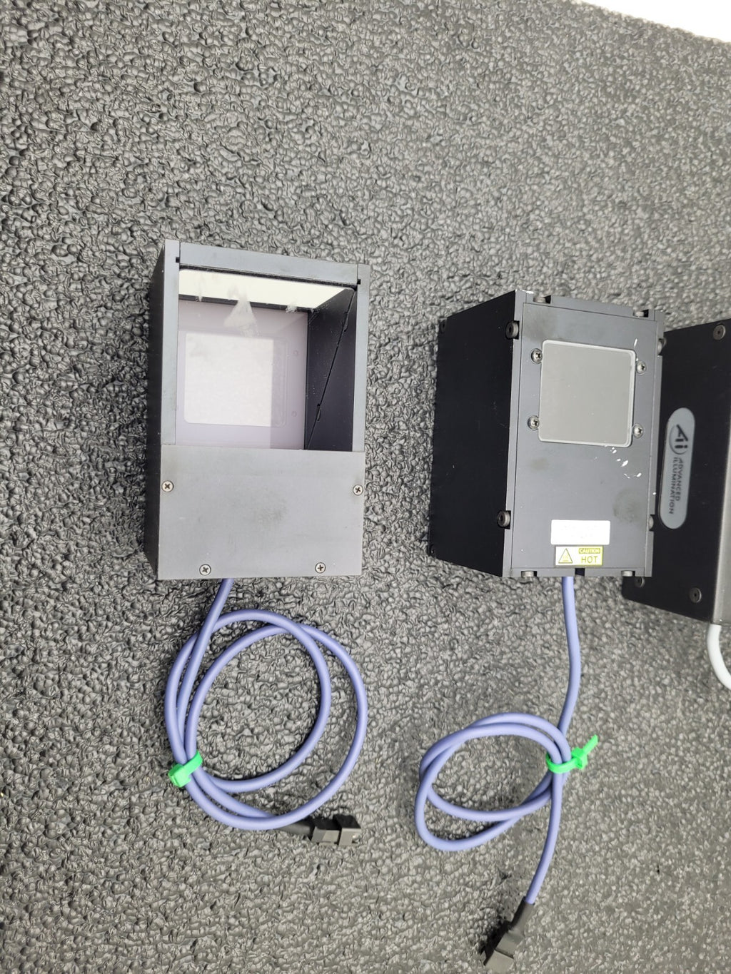 Lot of 3 CCS Advanced Illumination DL2449-WHI24 Diffuselite Coaxial Square Light