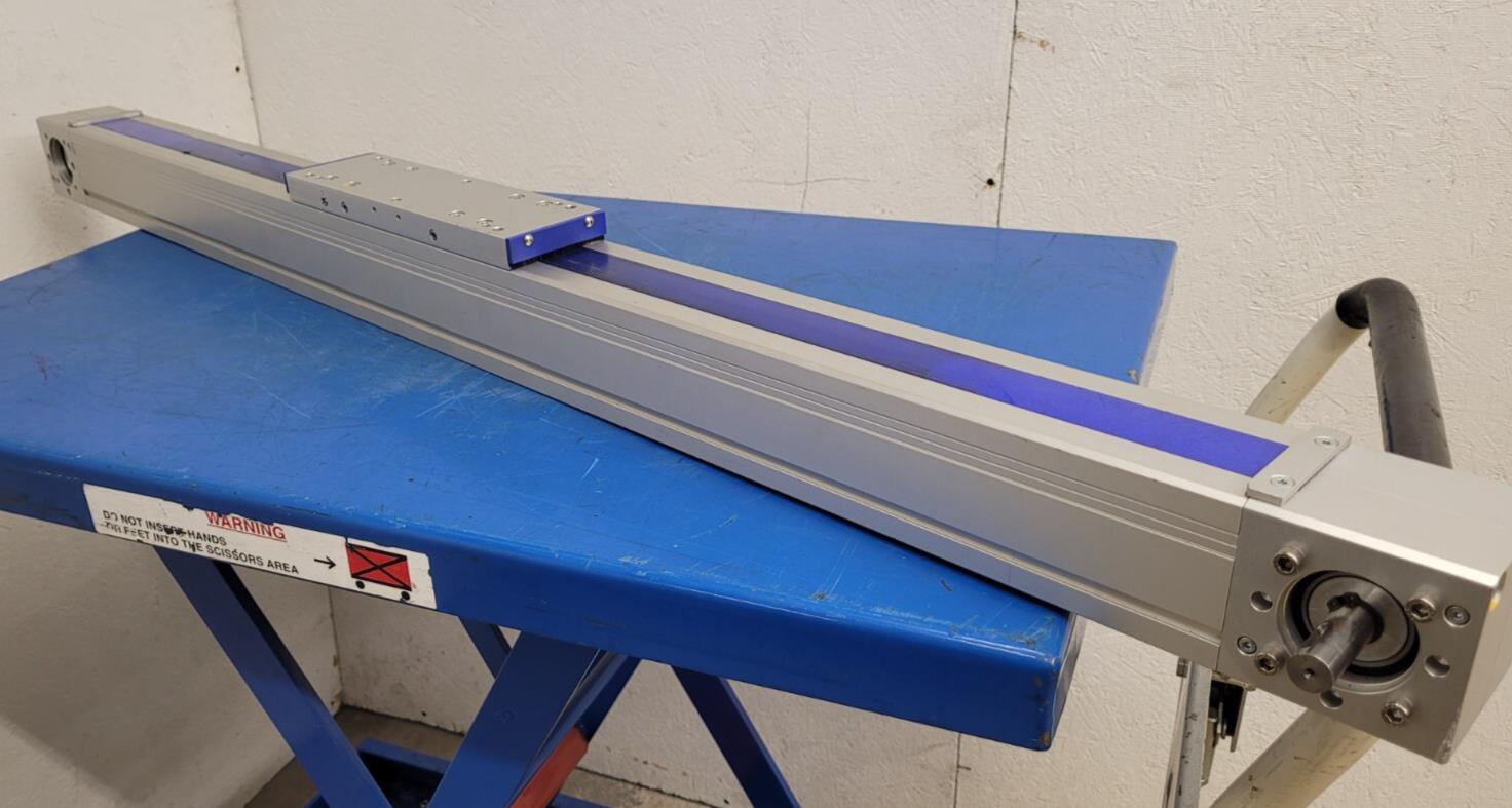 HSB Automation Beta 80-ZRS-32ATE5-E-220-850 Timing Belt Drive Linear Actuatuator