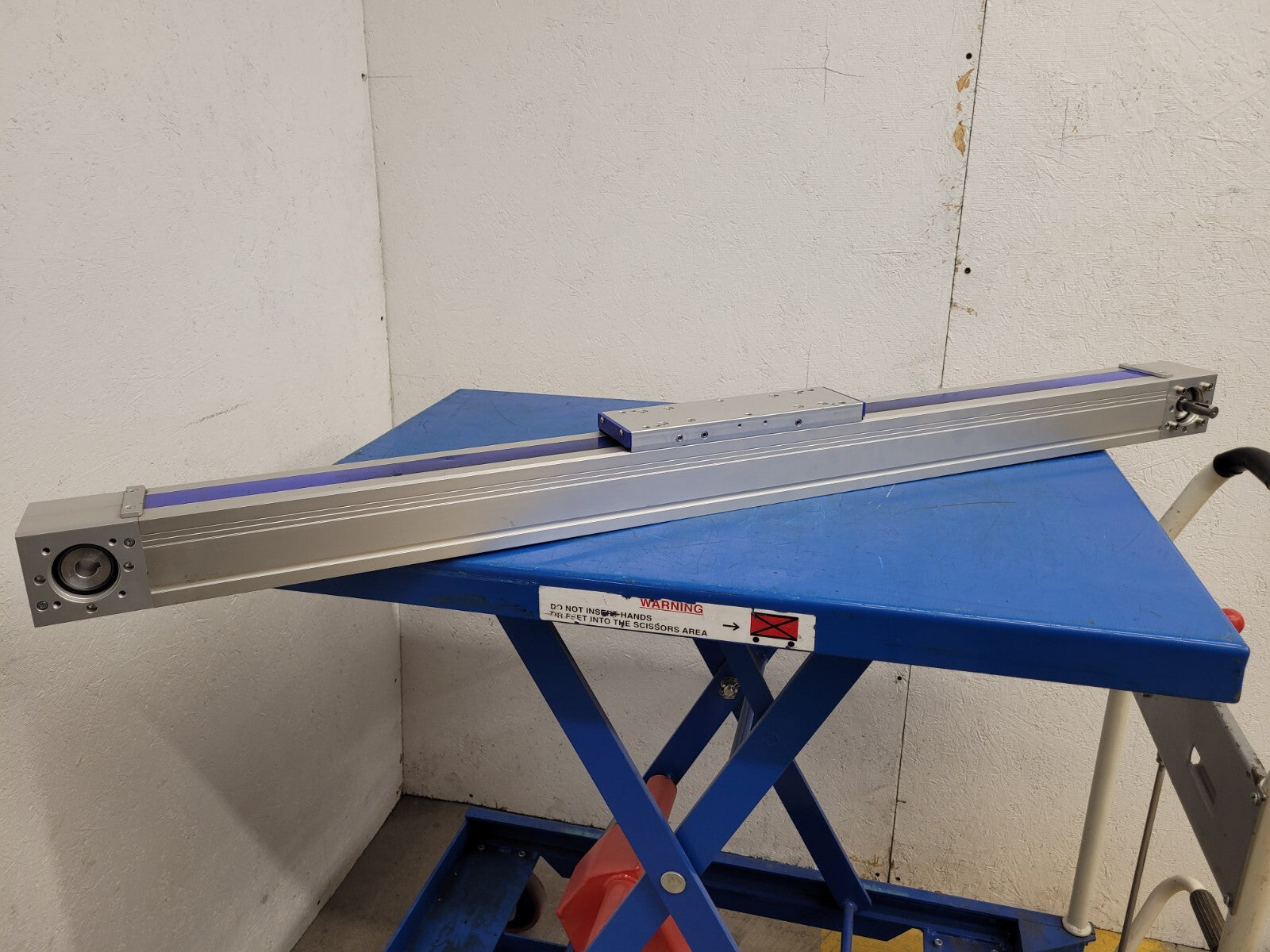 HSB Automation Beta 80-ZRS-32ATE5-E-220-850 Timing Belt Drive Linear Actuatuator