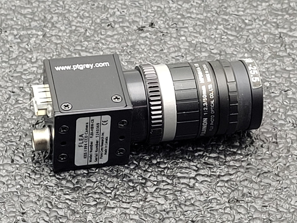 Point Grey CCD Camera FLEA-HIBW-CB IEEE-1394  w/Tamron 2.3-16mm LDR-208LA CCS