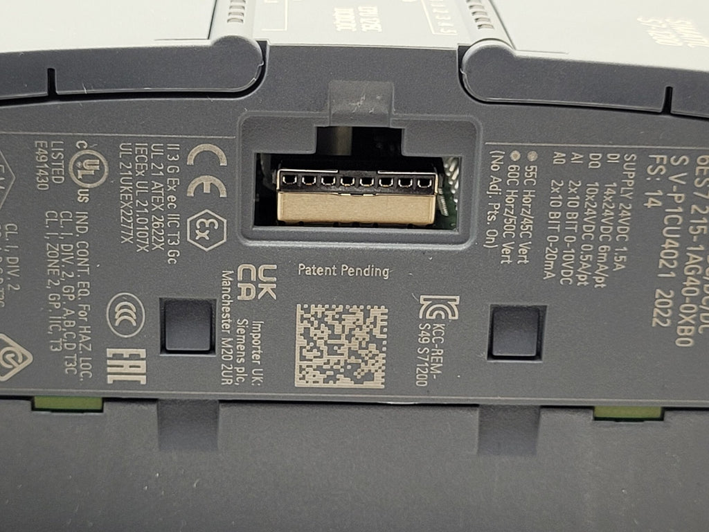 Siemens SIMATIC S7-1200 CPU 1215C 6ES7 215-1AG40-0XB0 6ES7215-1AG40-0XB0