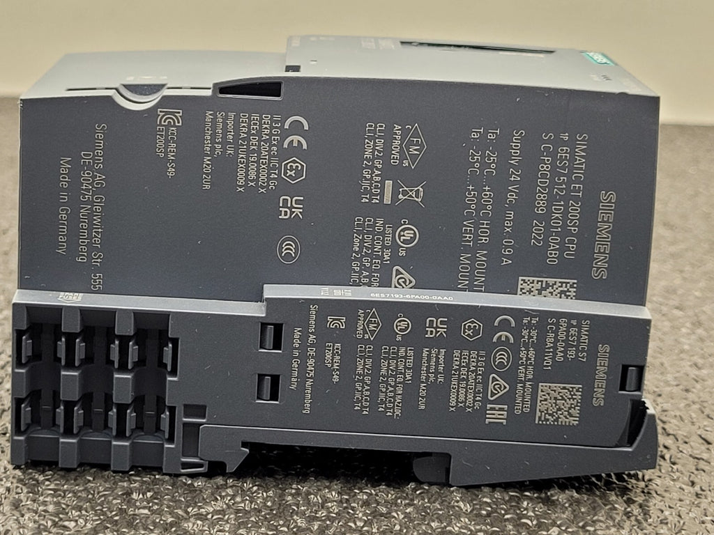 SIEMENS SIMATIC CPU MODULE ET 200SP F-CPU 6ES7 512-1DK01-0AB0