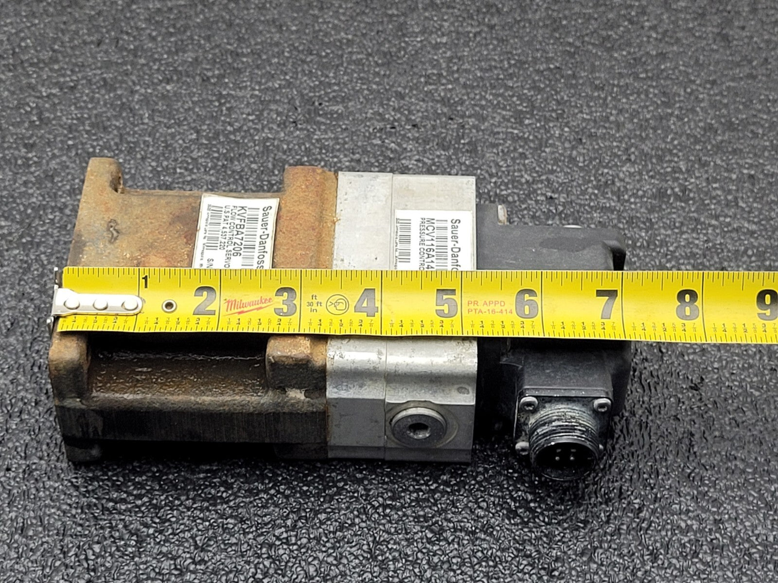 SAUER DANFOSS FLOW CONTROL SERVOVALVE KVFBA5206 MCV116A1407