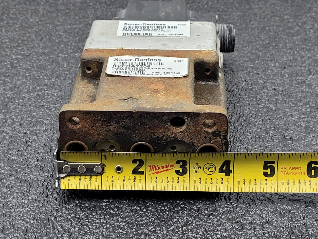 SAUER DANFOSS FLOW CONTROL SERVOVALVE KVFBA5206 MCV116A1407