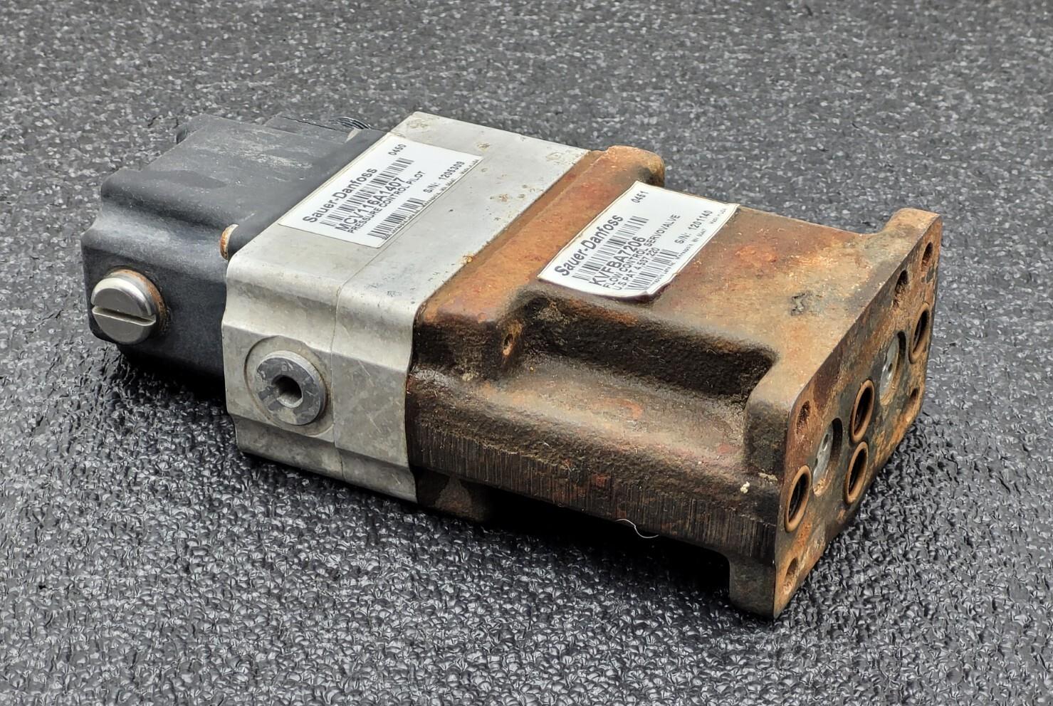 SAUER DANFOSS FLOW CONTROL SERVOVALVE KVFBA5206 MCV116A1407