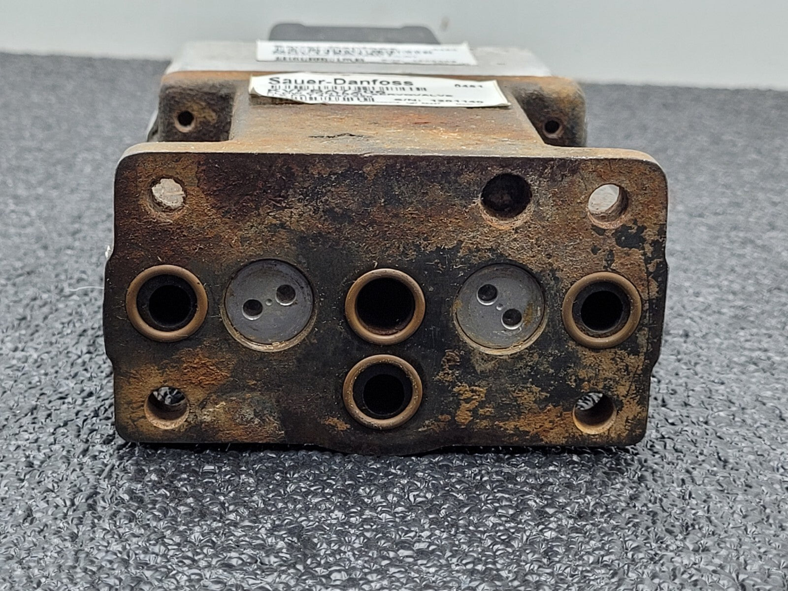 SAUER DANFOSS FLOW CONTROL SERVOVALVE KVFBA5206 MCV116A1407