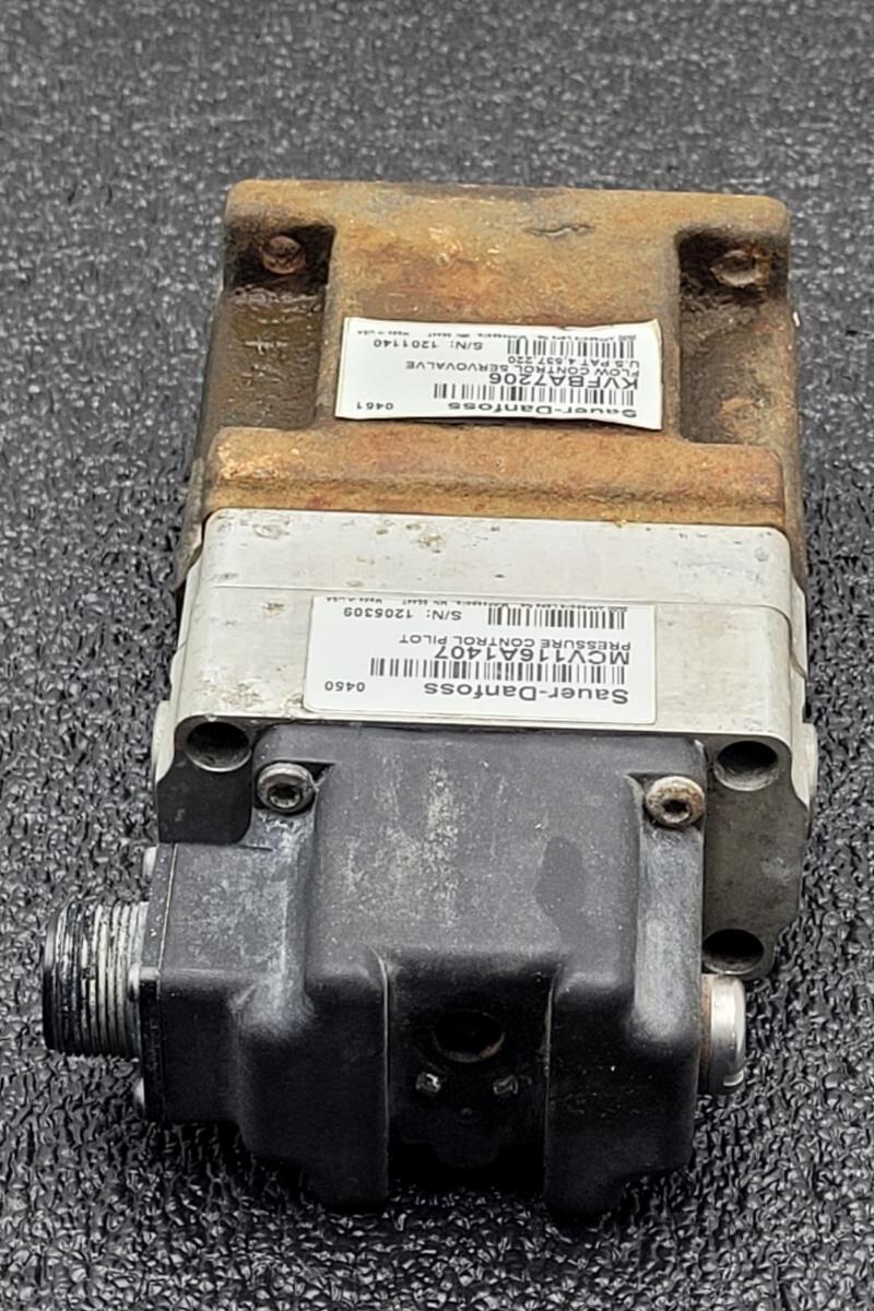 SAUER DANFOSS FLOW CONTROL SERVOVALVE KVFBA5206 MCV116A1407