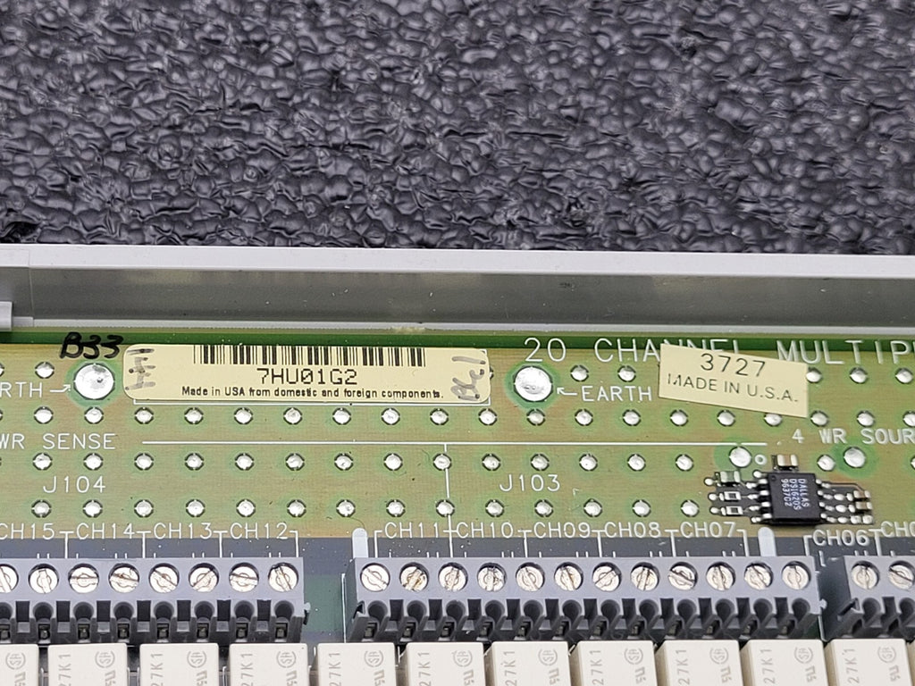 HP Agilent Keysight 34901A 20 Channel Multiplexer Module