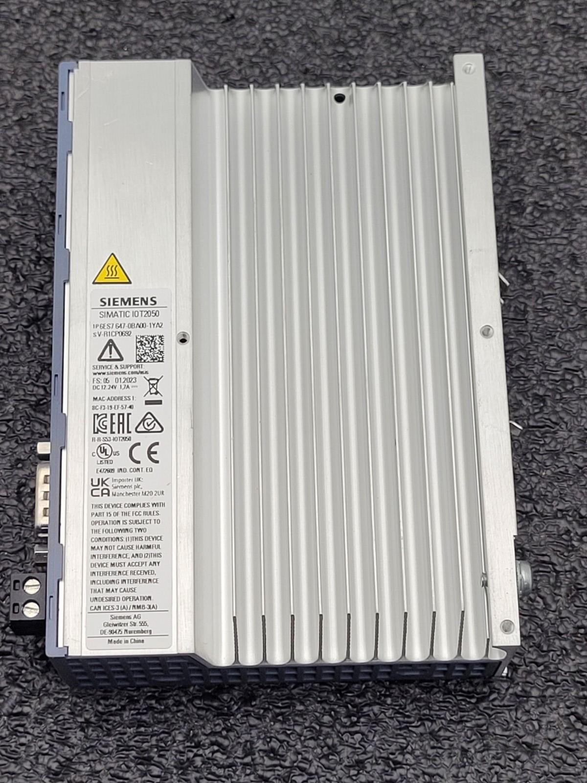 Siemens Simatic IOT2050 ,Ethernet 6ES7647-0BA00-1YA2