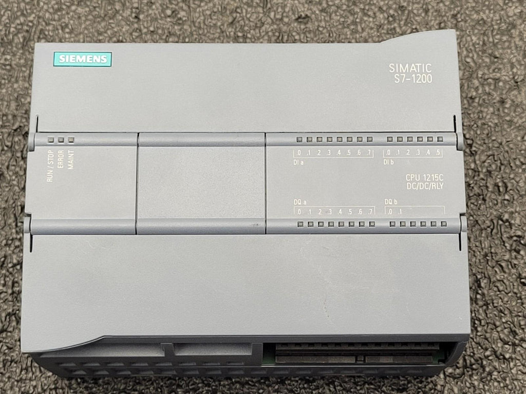Siemens SIMATIC S7-1200 CPU 1215C DC/DC/RLY 6ES7 215-1HG40-0XB0
