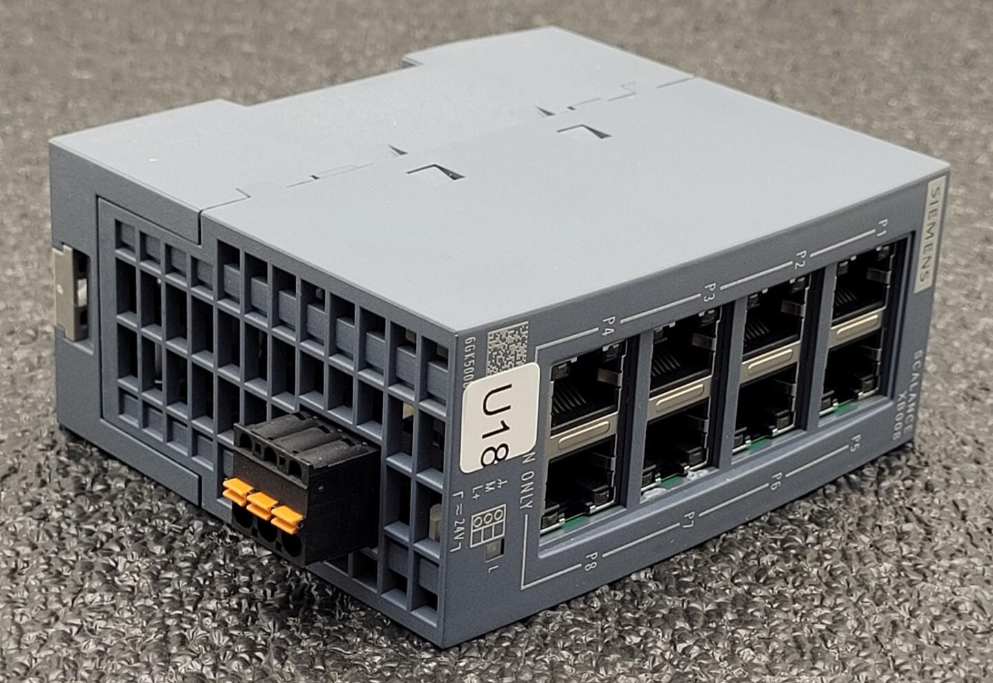 Siemens 6GK5008-0BA10-1AB2 SCALANCE XB008 Unmanaged Industrial Ethernet Switch