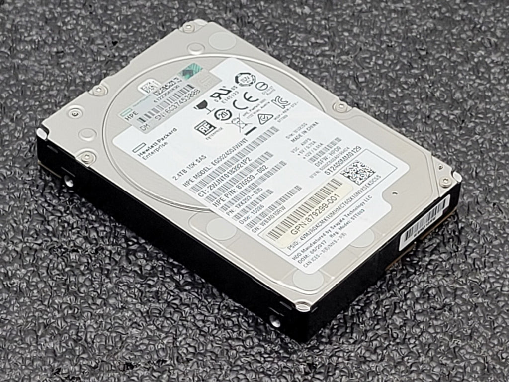 HPE 2.4TB 10K 12G SFF 2.5" SAS SC HDD 876939-002 EG002400JWJNT