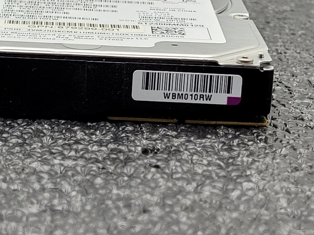 HPE 2.4TB 10K 12G SFF 2.5" SAS SC HDD 876939-002 EG002400JWJNT