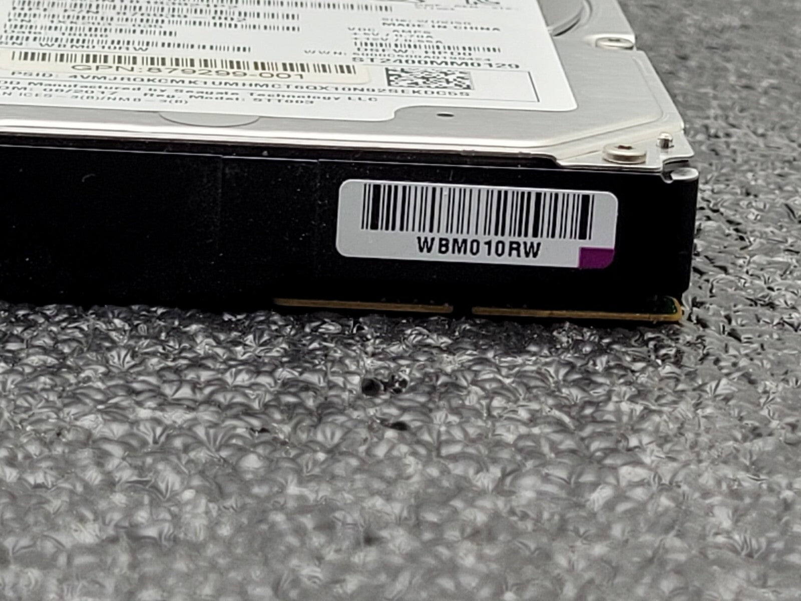 HPE 2.4TB 10K 12G SFF 2.5" SAS SC HDD 876939-002 EG002400JWJNT