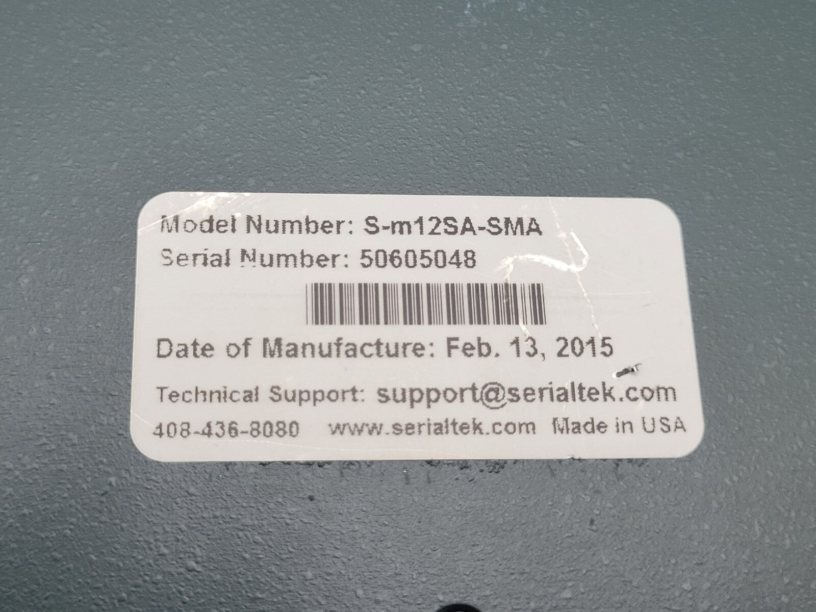 SerialTek 12GB SAS Splitter S-M12SA-SMA Working Pull Includes power supply