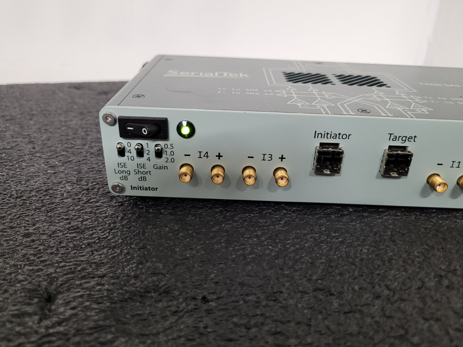 SerialTek 12GB SAS Splitter S-M12SA-SMA Working Pull Includes power supply
