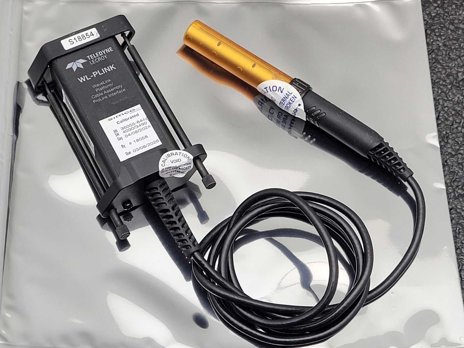Teledyne Lecroy WL-PLINK Differential Probe WaveLink ProLink In Calibration 2026