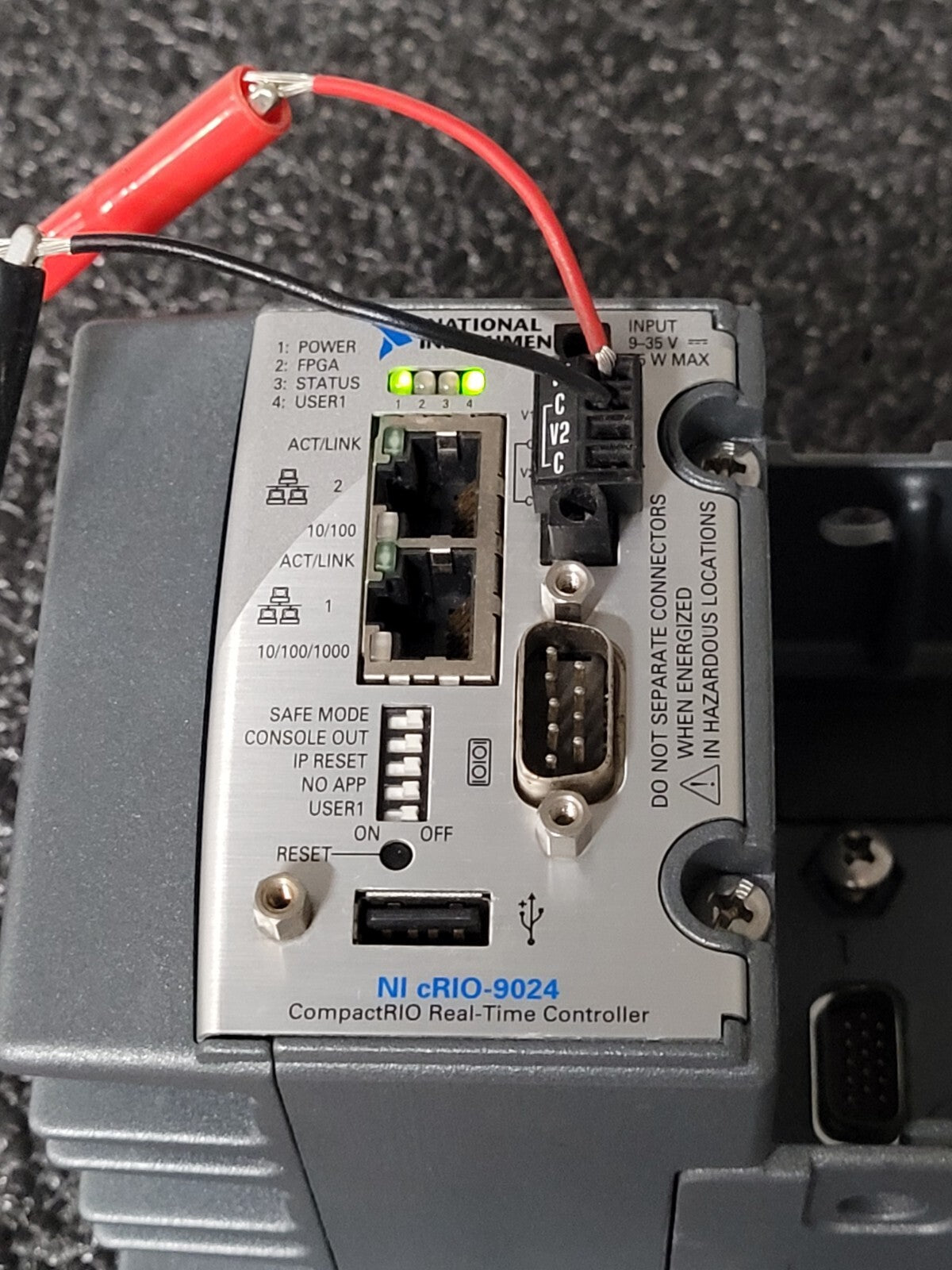 National Instruments NI CRIO-9024  CompactRIO Real-Time Controller